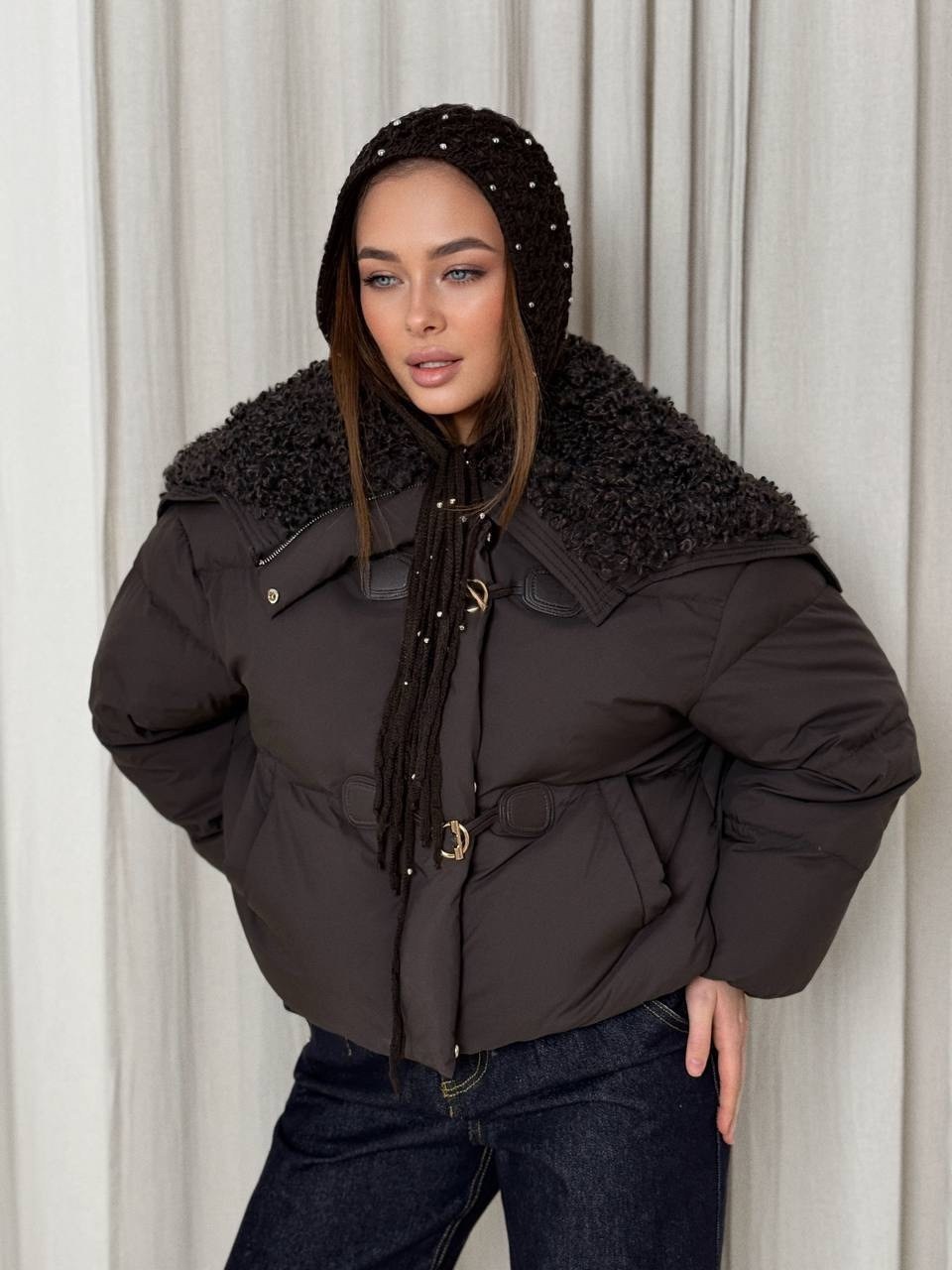 пуховик объемный,пуховик двусторонний,куртка женская,женский пуховик,куртка короткая