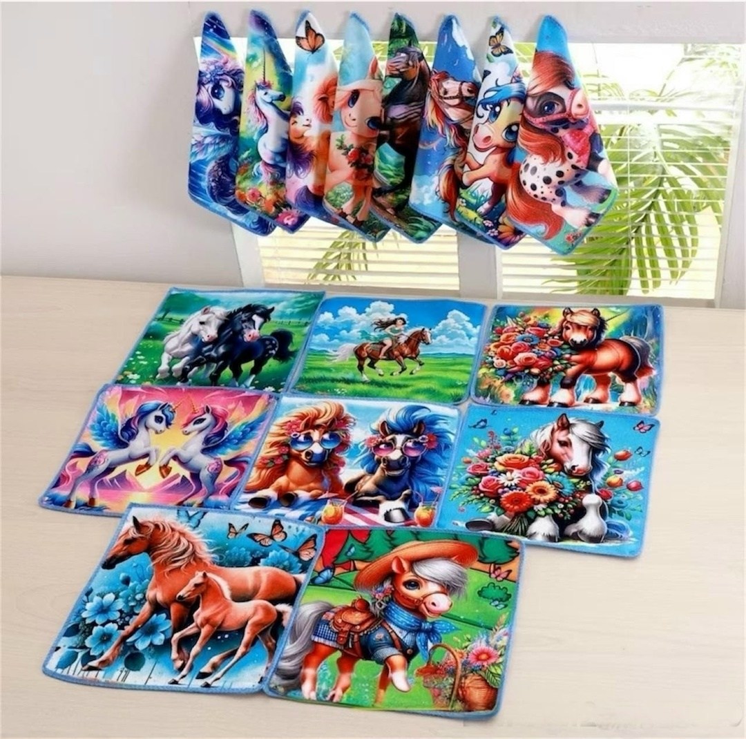 полотенца подарочная,набор кухонные полотенец,набор салфетка,вафельное кухонное полотенце,подарочные кухонные полотенца символ 2026 лошадь 5 шт