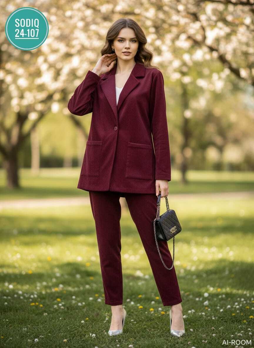 брючный костюм lakona 11468 винный,брючный костюм,eola 2667 бордовый жакет,брючный костюм женский,брючный костюм лакона 11468 винный двойка