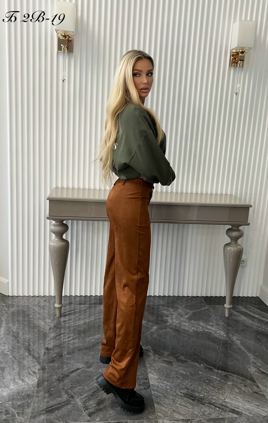 брюки карго вельветовые женские,широкие брюки,вельветовые брюки женские с высокой посадкой,брюки коричневые микровельвет shinelbrend,штаны вельвет