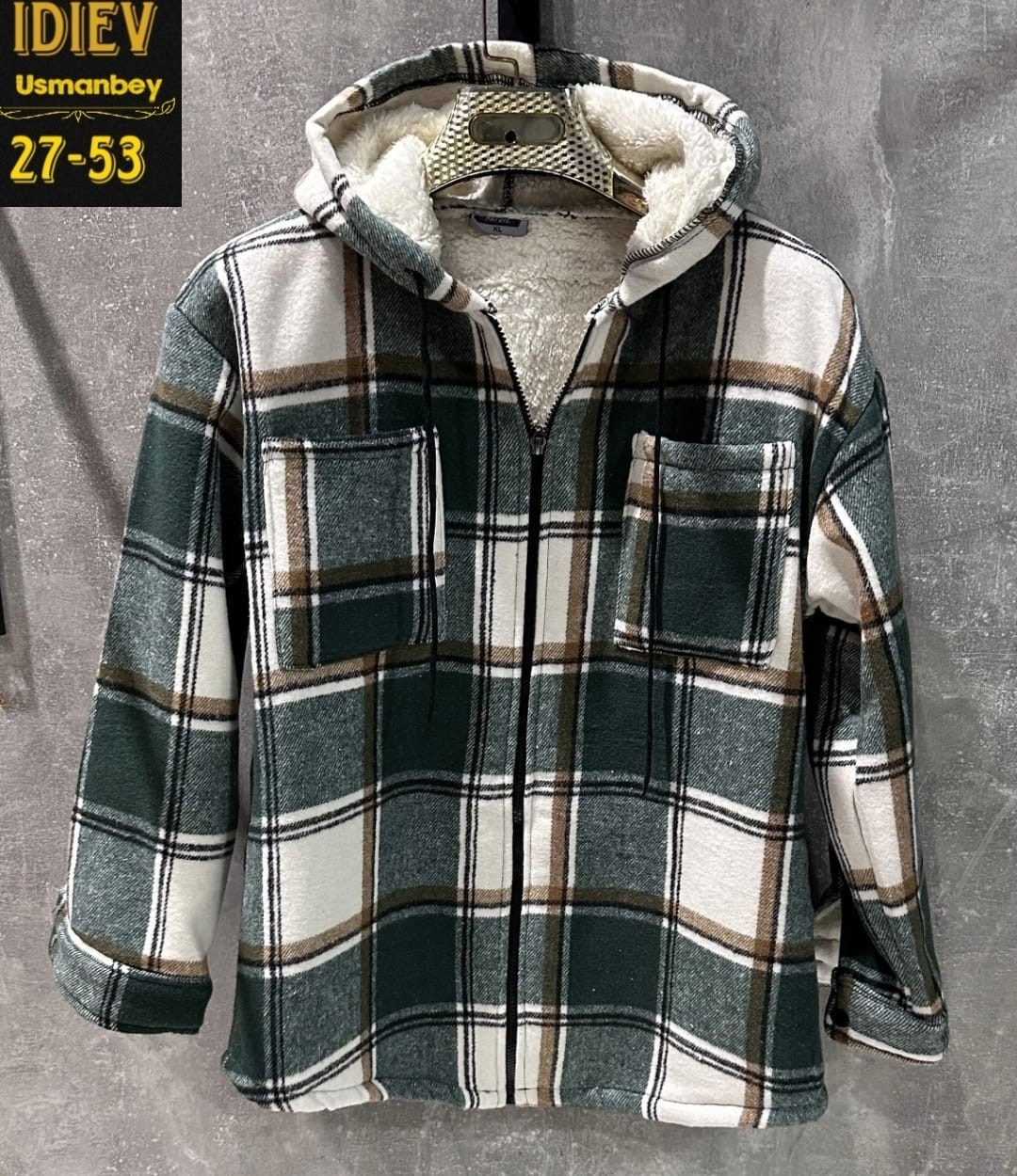 рубашка теплая в клетку с капюшоном,рубашка в клетку теплая,рубашка в клетку с мехом,рубашка с капюшоном в клетку,клетчатая рубашка с капюшоном
