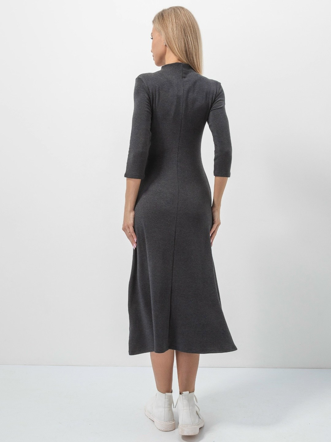 трикотажное платье,приталенное платье,платье женская,трикотажное платье женское миди,трикотажное платье женское