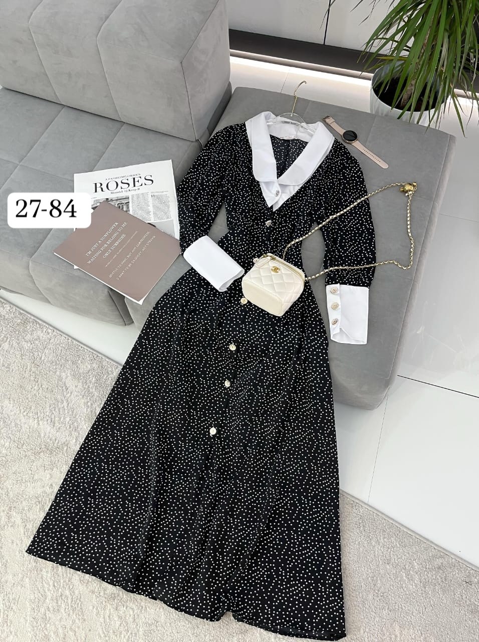 платье с воротником,костюм с платьем женский,платье 👗,нарядное платье,модное платье