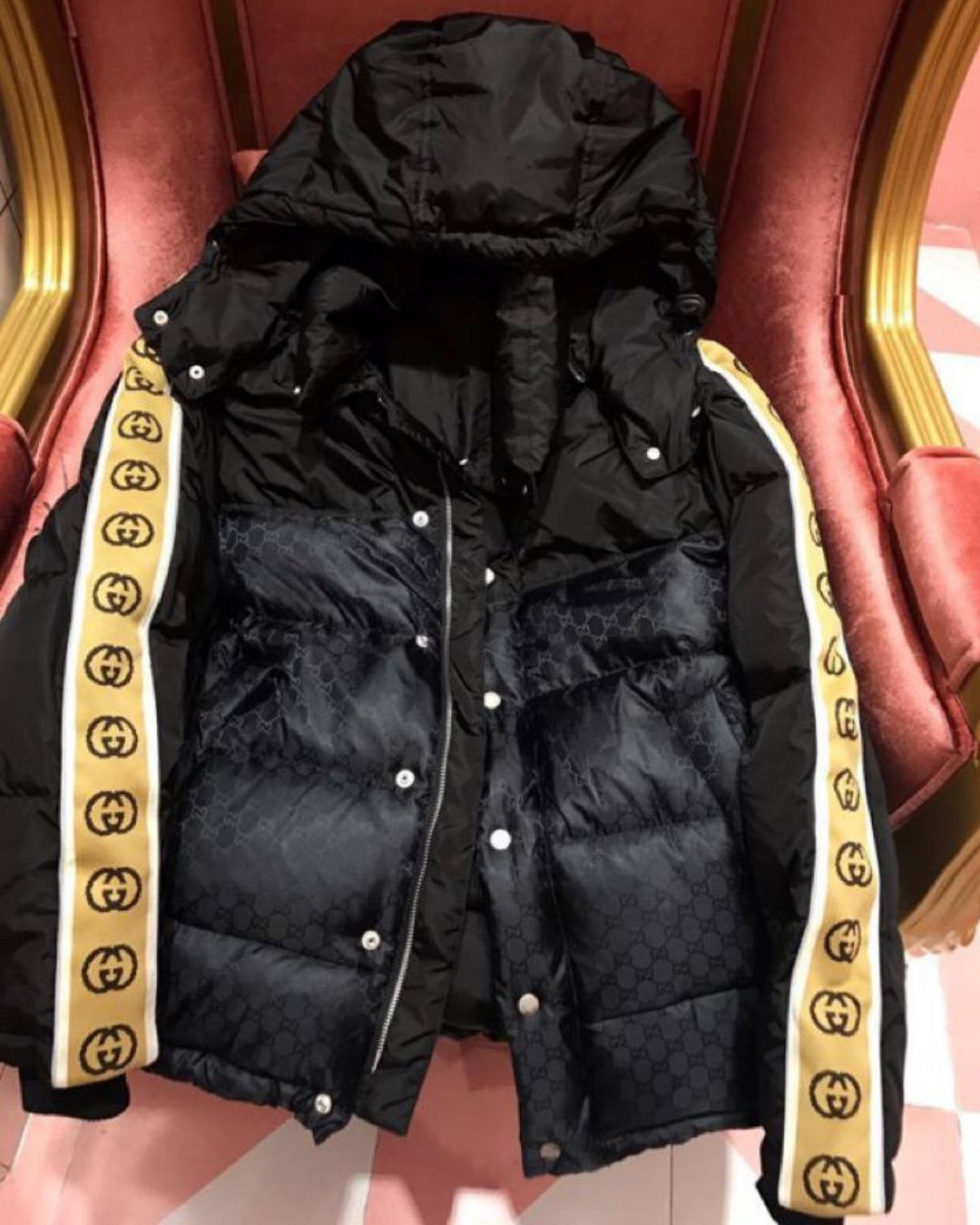 пуховик gucci женский,пуховик мужской gucci 598725/1043,пуховик гуччи мужской,пуховик gucci,пуховик гуччи monogram