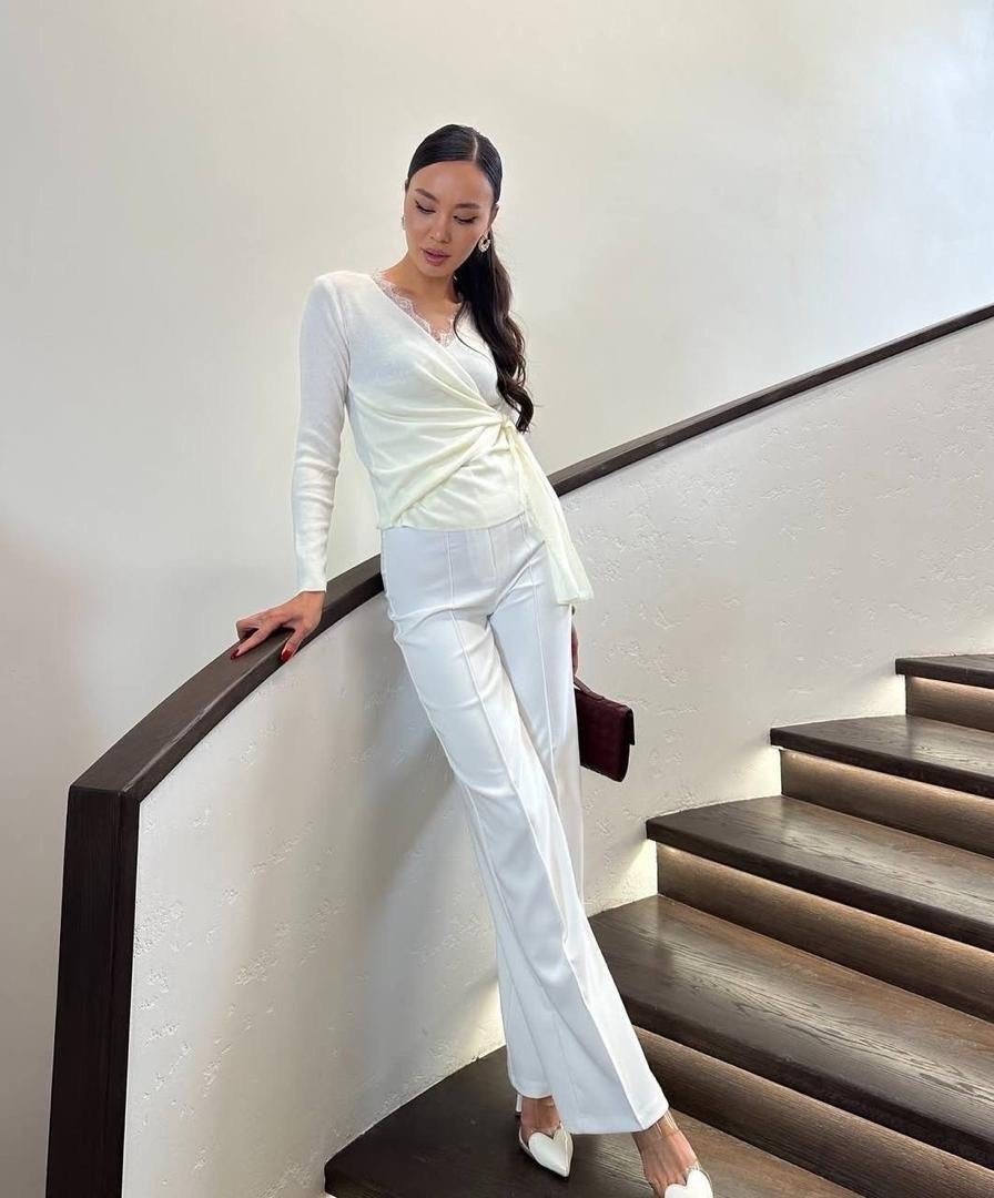 блузка элегантная,женская кофта,трикотажная блузка,джемпер с запахом,блуза