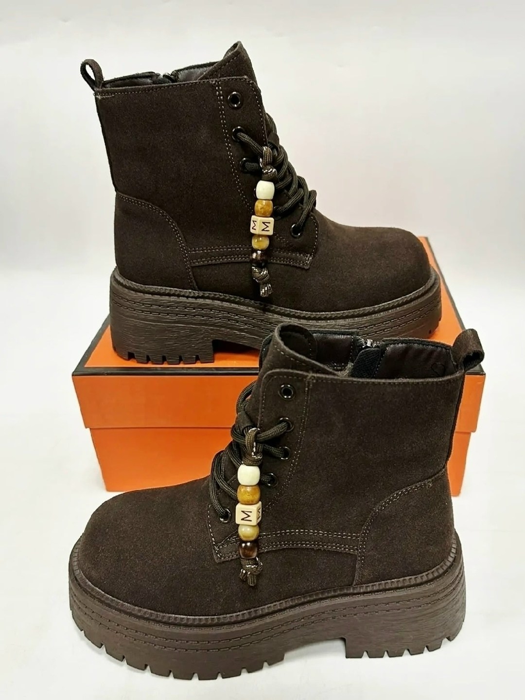 ,ботинки зимние balenciaga с крестом "chocolate",женские ботинки,женские зимние ботинки, женская