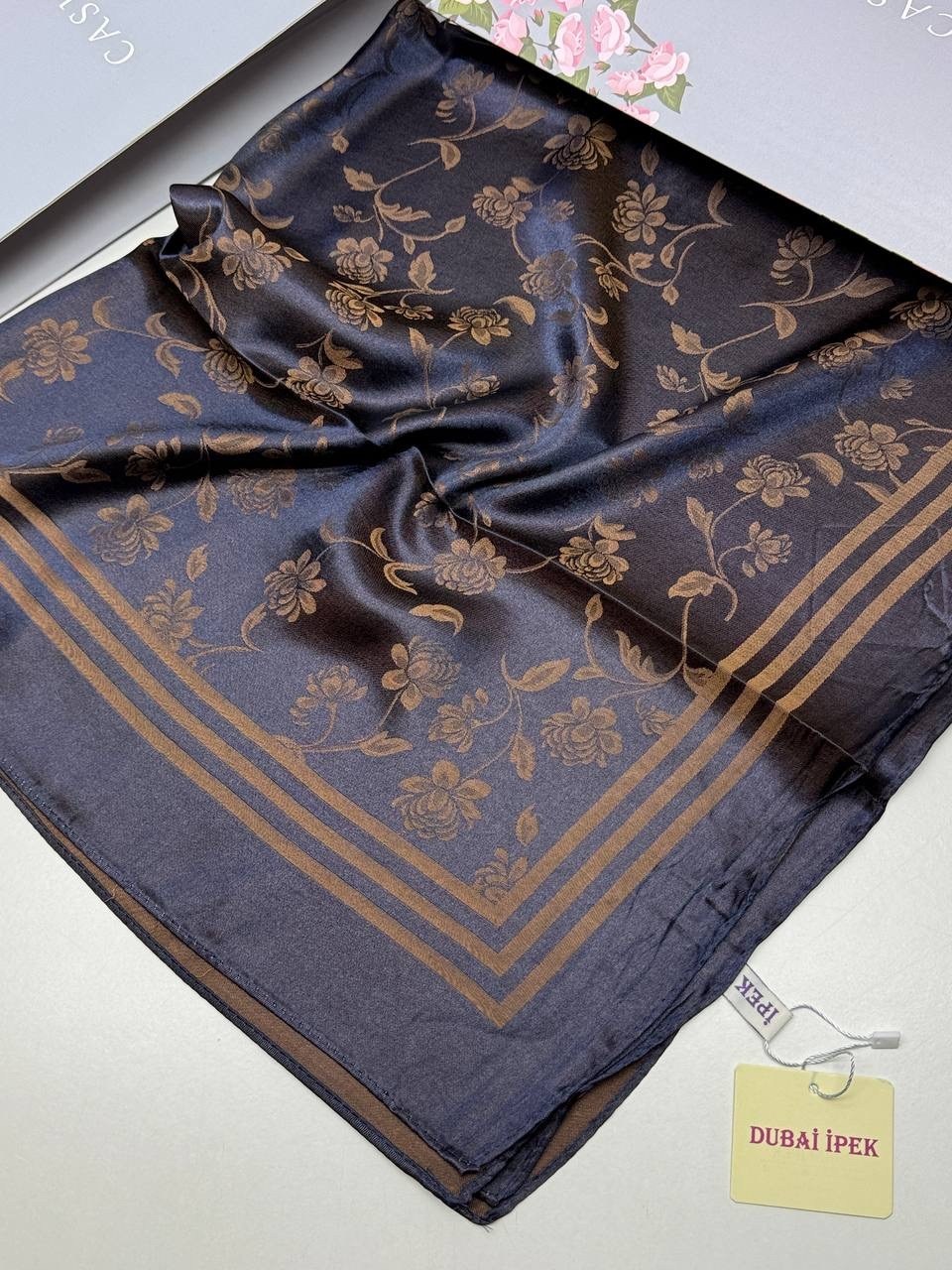 атласный платок,платки женские,платок шелковый,платки двусторонняя,платок женский шелковый