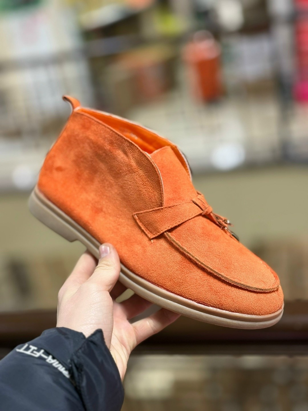 ,лоферы из замши женские,замшевые лоферы,лоферы из натуральной замши,замшевые лоферы оранжевые