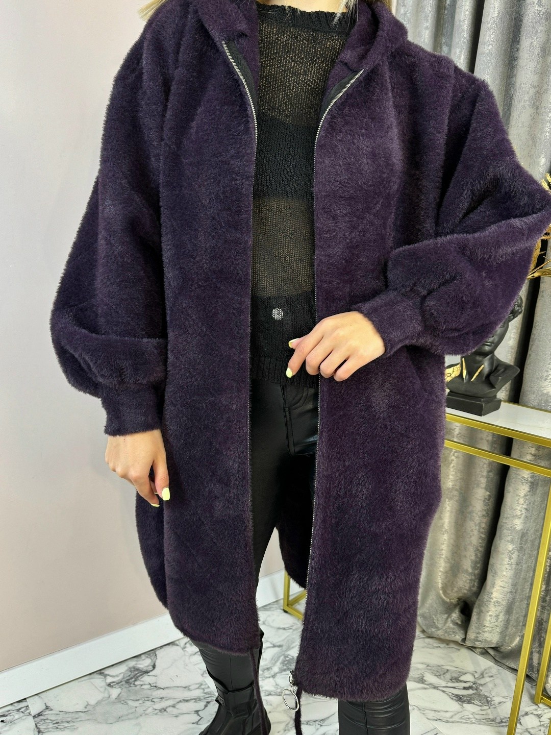 альпака кардиган,кардиган пушистый,женские кардиганы,кардиган,кардиган с капюшоном