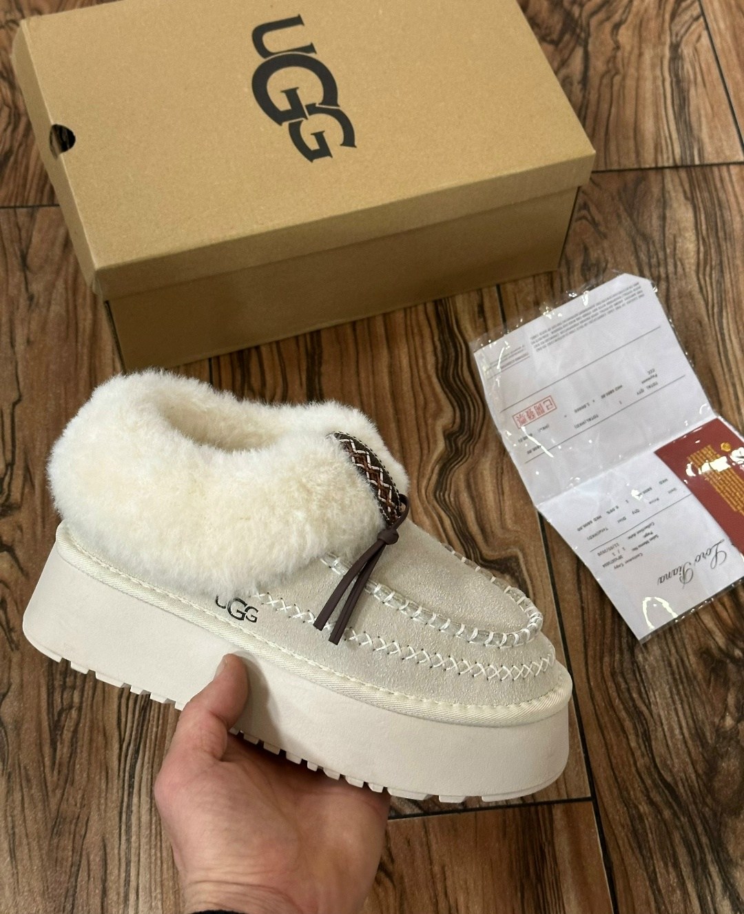 угги женские,угги женские ugg,,замшевые женские слиперы с мехом ugg funkette platform,угги ugg