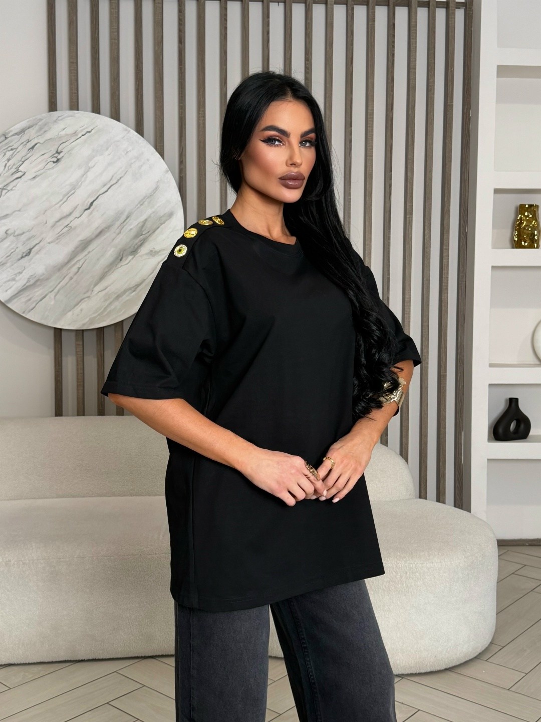 черная футболка женская,футболка женская,футболка оверсайз с,оверсайз футболка женская,футболки и топы