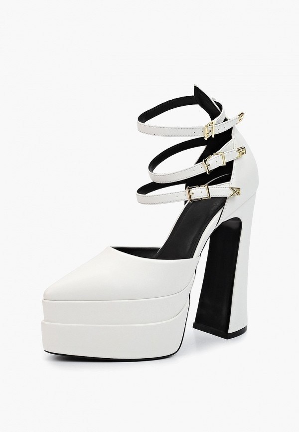 туфли araz 102-02,,туфли женские белые,белые туфли,туфли версаче белые