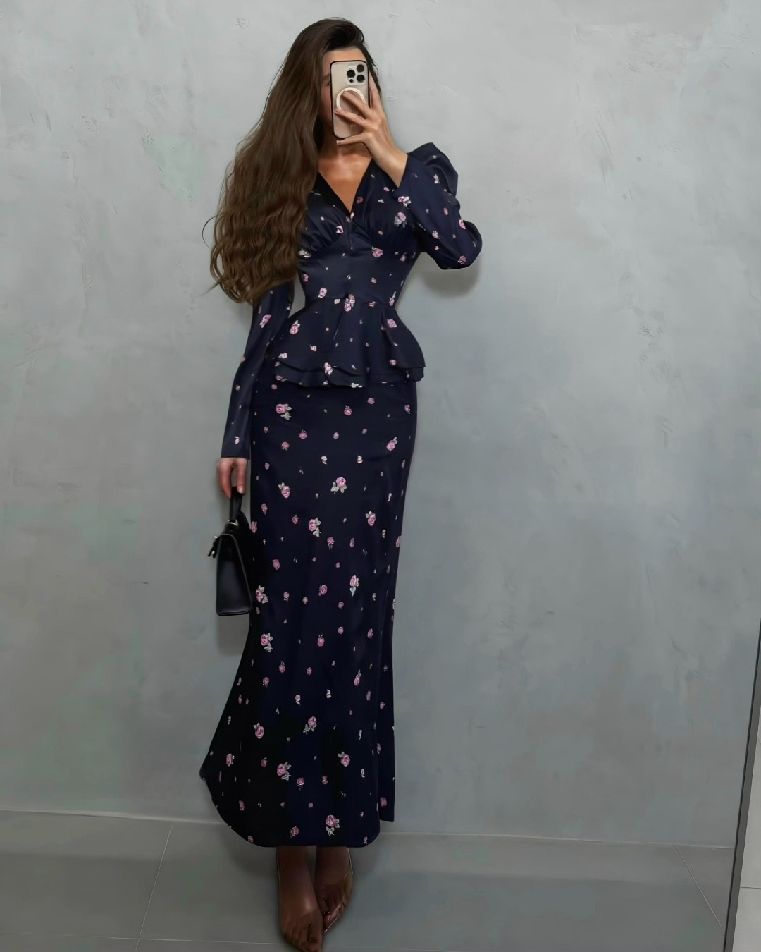 костюм с юбкой,,платье миди,платье вечернее офисное с баской baya bonita,женское длинное платье с принтом