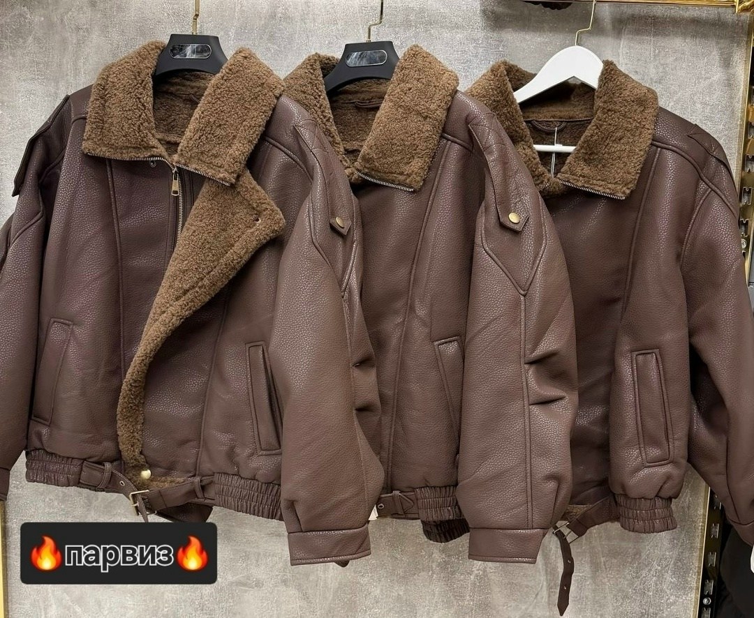мужская зимняя теплая меховая кожаная куртка-бомбер,дубленка авиатор зара,мужская кашемировая куртка с капюшоном коричневая,куртка дубленка,меховая куртка