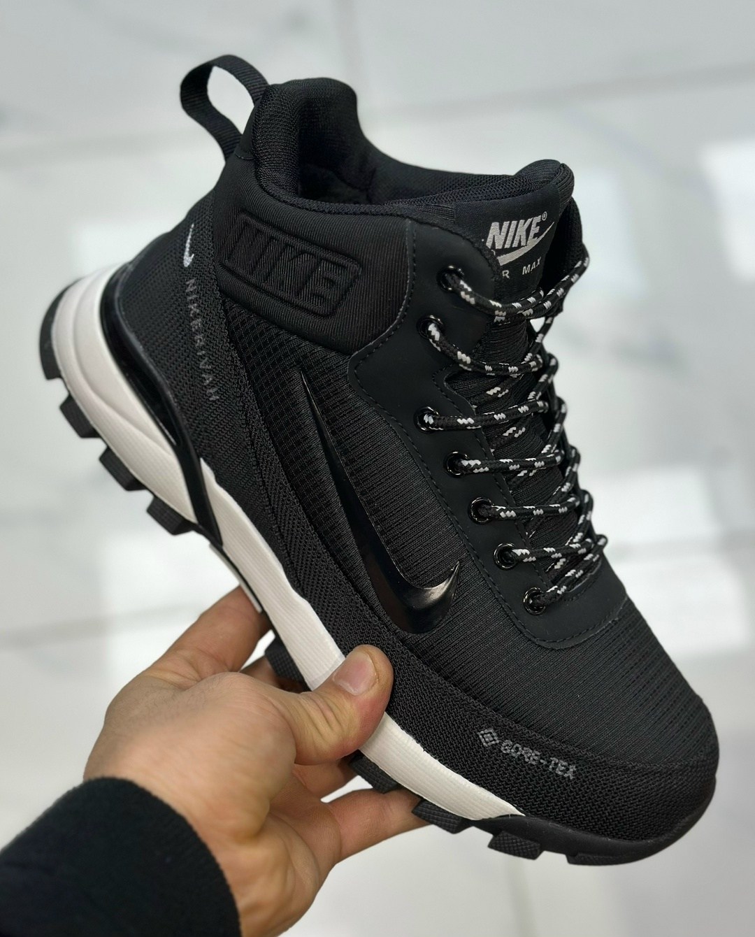 кроссовки зимние мужские nike gore-tex,мужские зимние кроссовки nike,кроссовки зимние высокие мужские с мехом nike air goretex,кроссовки зимние nike,кроссовки мужские зимние с мехом nike