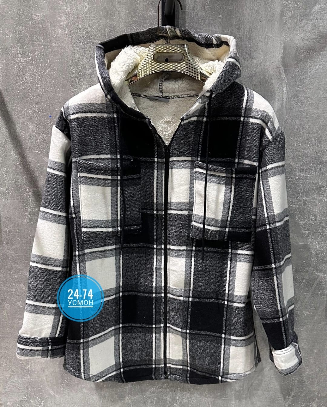 рубашка с капюшоном,теплая рубашка,рубашка теплая в клетку с капюшоном,теплая рубашка с капюшоном,рубашка в клетку теплая