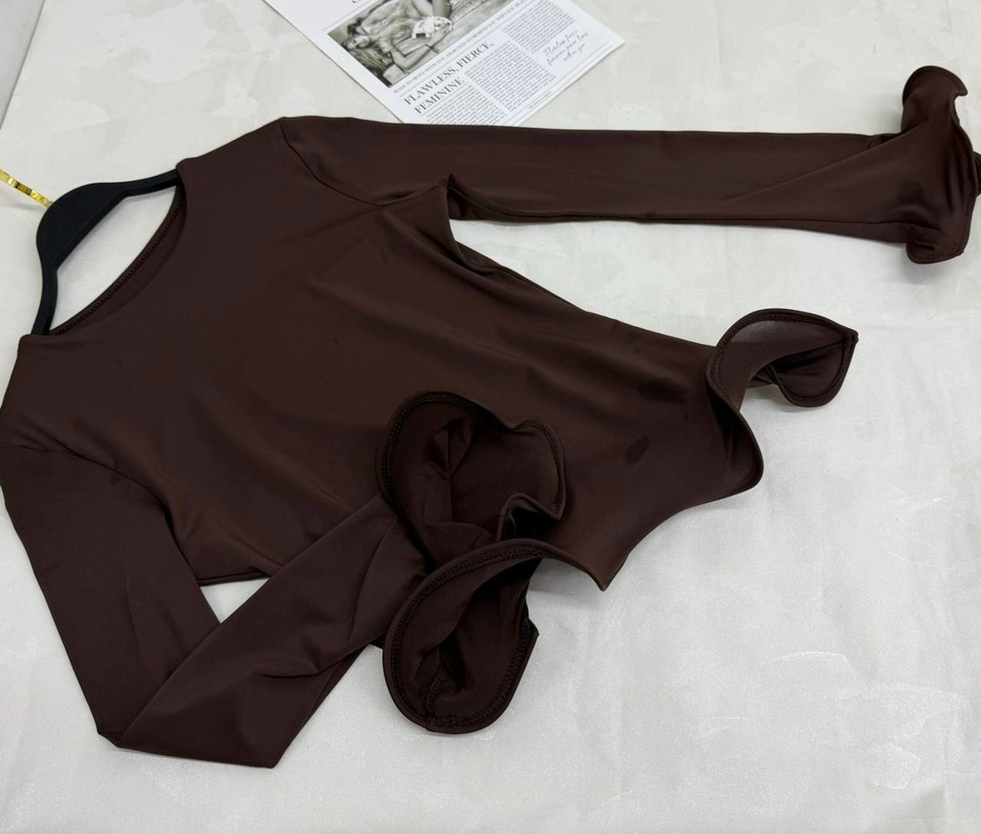 лонгслив modahonka,блузка с оборками,длинная юбка,юбка и топ