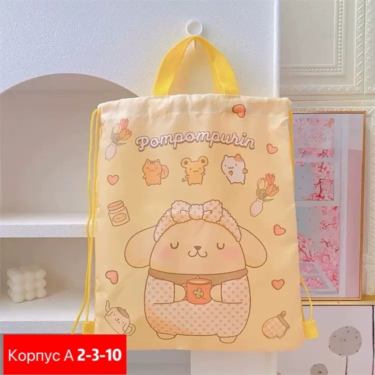 сумка для покупок,сумки шоппер,сумка для покупок sanrio,сумки для девочек,сумки детские