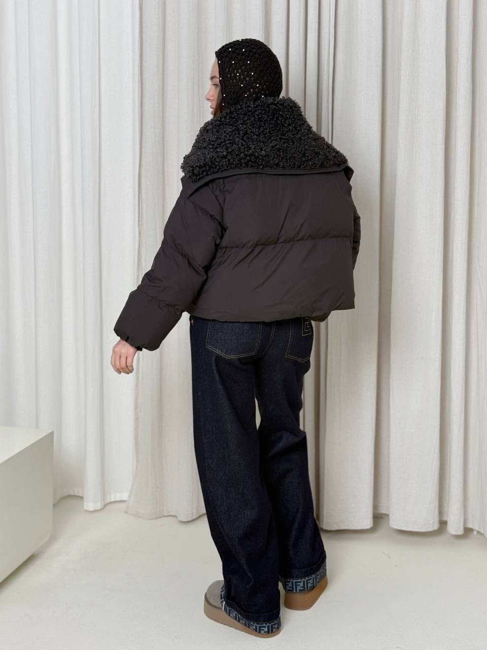 пуховик объемный,пуховик двусторонний,куртка женская,женский пуховик,куртка короткая