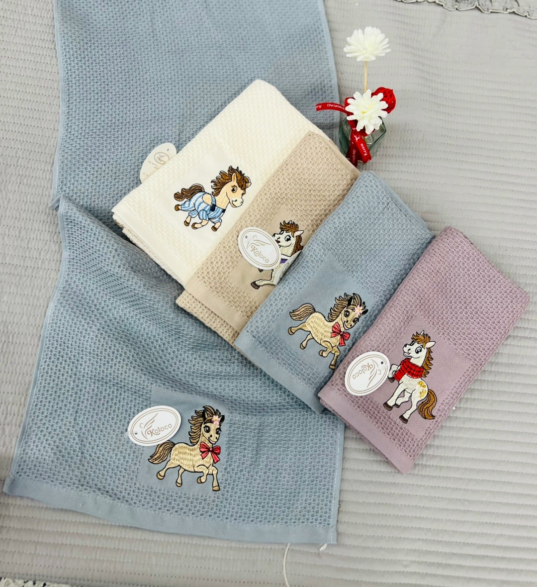 вафельные полотенца карна,набор вафельных кухонных полотенец,полотенца для кухни,кухонные полотенца,набор кухонные полотенец