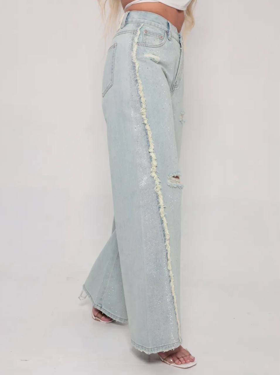джинсы брюки,джинсы из хлопка,женские джинсы,джинсы модные,джинсы со стразами широкие