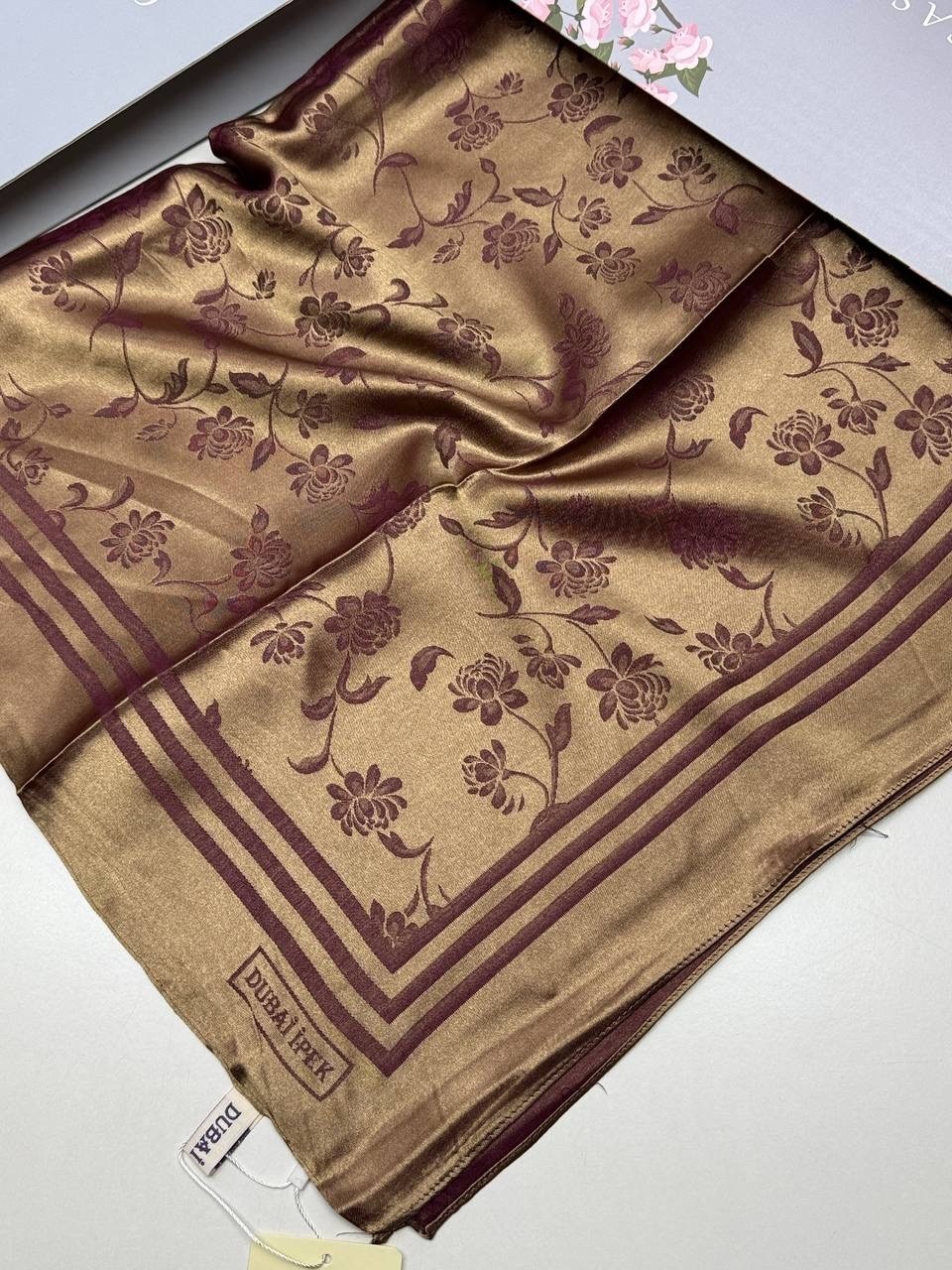 атласный платок,платки женские,платок шелковый,платки двусторонняя,платок женский шелковый