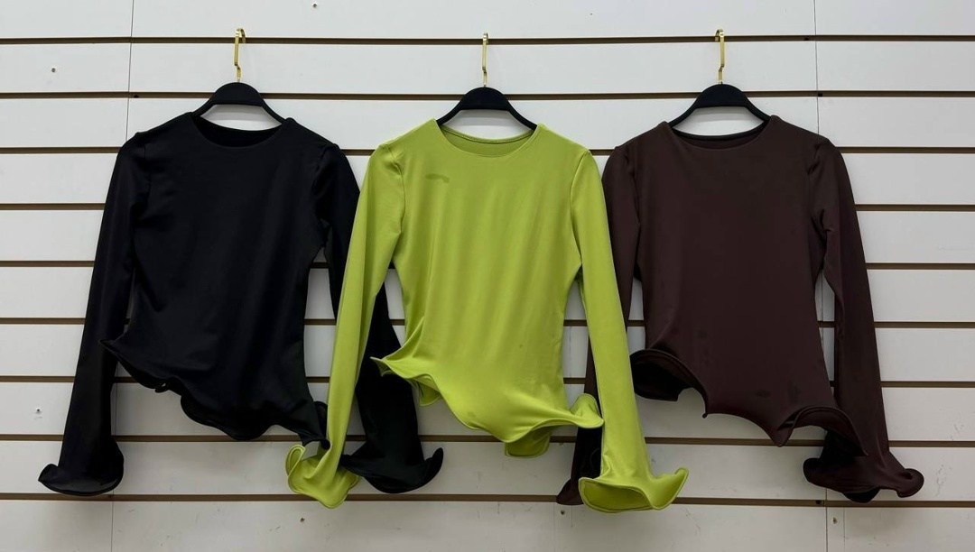 лонгслив modahonka,блузка с оборками,длинная юбка,юбка и топ