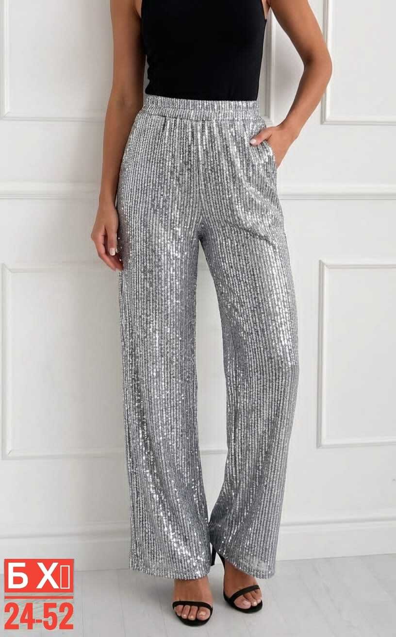 брюки блестящие с пайетками палаццо прямые mystic mist,брюки с пайетками блестящие палаццо праздничные,брюки с пайетками,брюки с пайетками блестящие палаццо,блестящие брюки