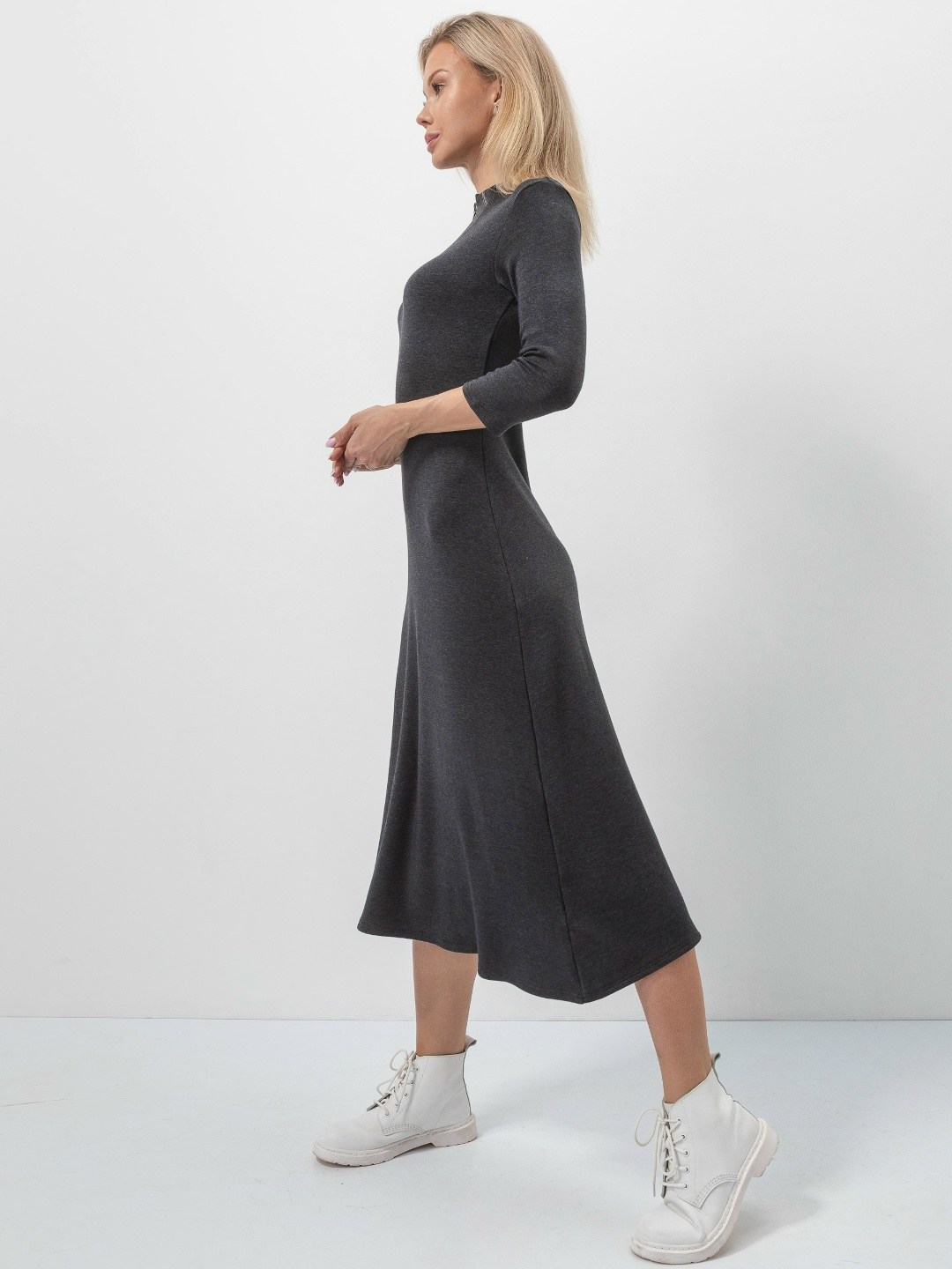 трикотажное платье,приталенное платье,платье женская,трикотажное платье женское миди,трикотажное платье женское