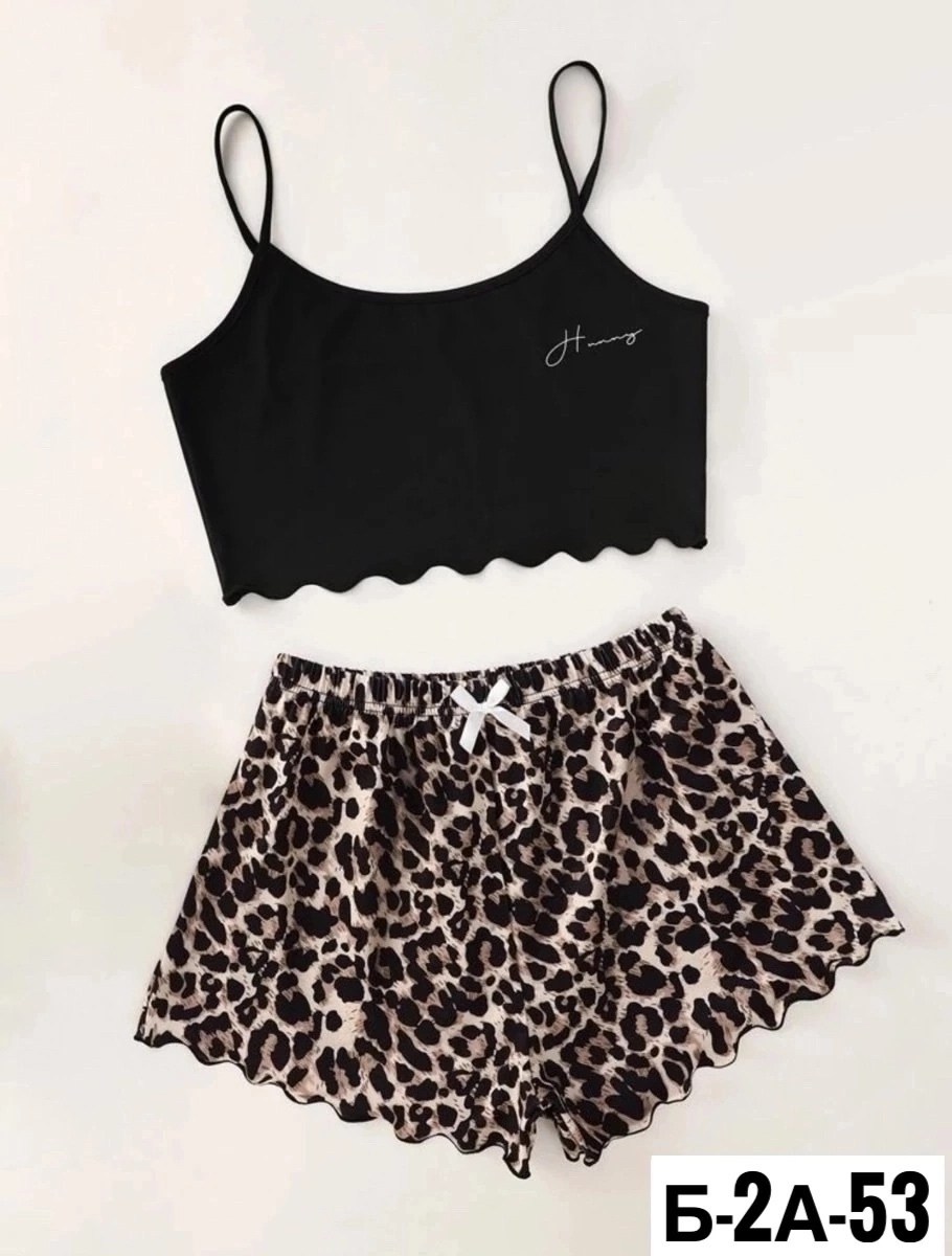 комплект пижама,пижамный комплект с принтом,пижама с принтом мишки,пижамы женская с шортами,женский пижама