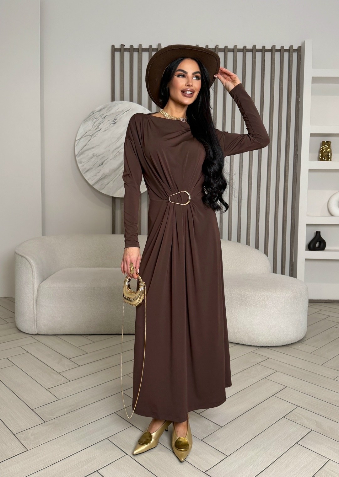 элегантное платье,стильное платье,платье с поясом,платье длинное,длинное платье лапша