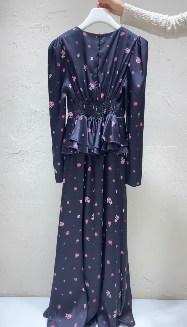 костюм с юбкой,,платье миди,платье вечернее офисное с баской baya bonita,женское длинное платье с принтом