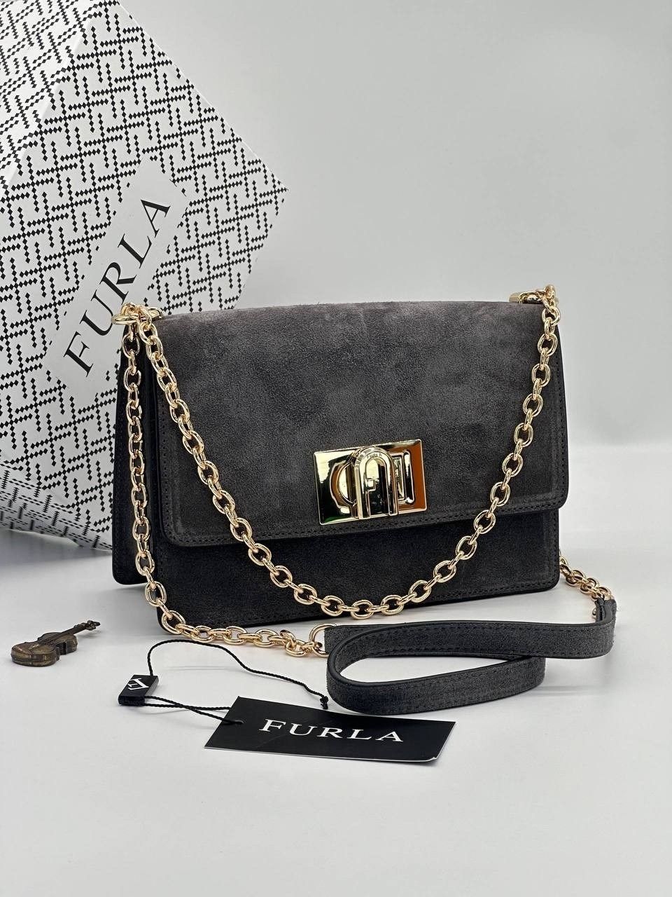 сумка furla,сумка через плечо 1927 furla черный,сумка через плечо furla,женская сумка furla,сумка фурла с клапаном