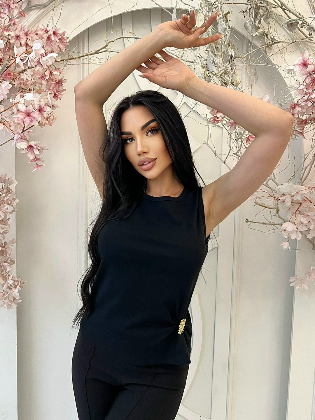 брюки женские,женская майка,брюки клёш,брюки клеш женские,женский костюм