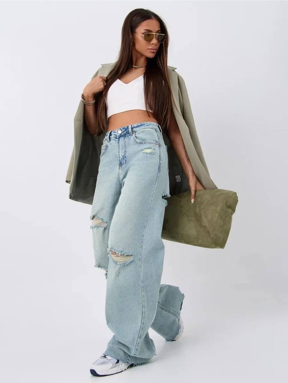 джинсы женские широкие,джинсы палаццо широкие,джинсы палаццо широкие с высокой посадкой,джинсы женские,джинсы палаццо женские 44-46