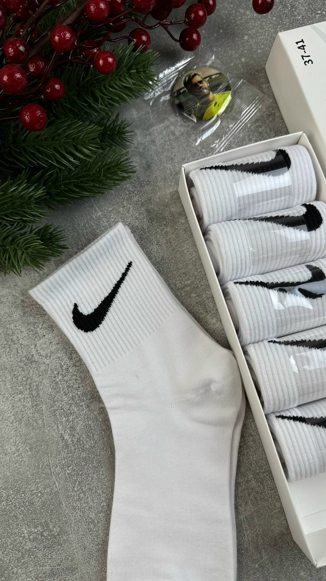 носки комплект 5 пар размер 41-47 белый,носки высокие nike набор мужских носков,носки мужские 10 пар,комплект носки мужские,носки найк белые 10 пар средние набор хлопковые