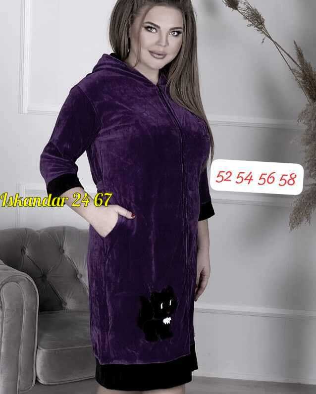 женский велюровый халат,халат велюровый больших размеров svetlan_ka 10339012,халат велюровый,женский халат,домашний велюровый халат