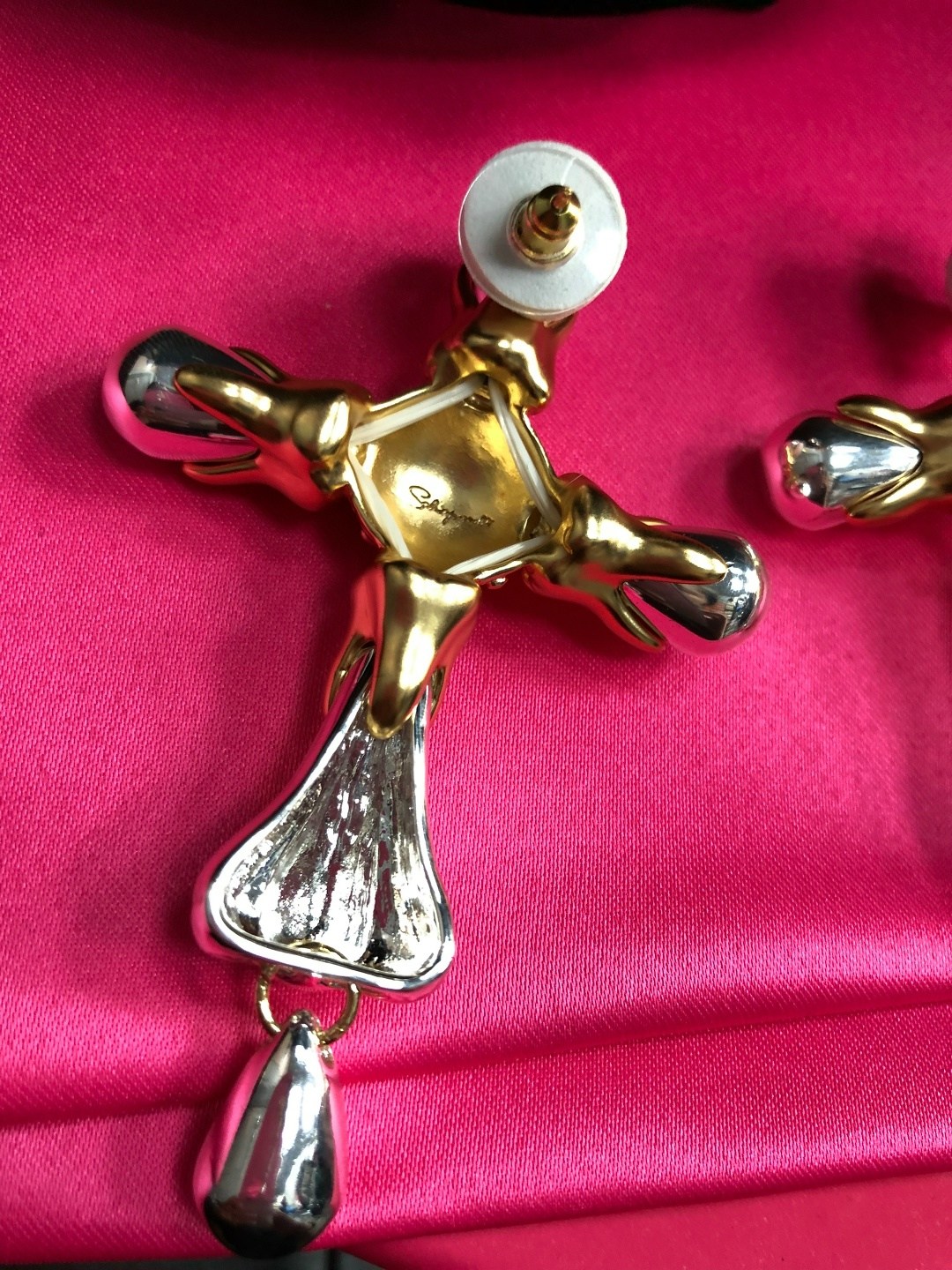 крестик с цепочкой,подвеска крест,ожерелье с крестом,колье с крестом,ювелирное украшение