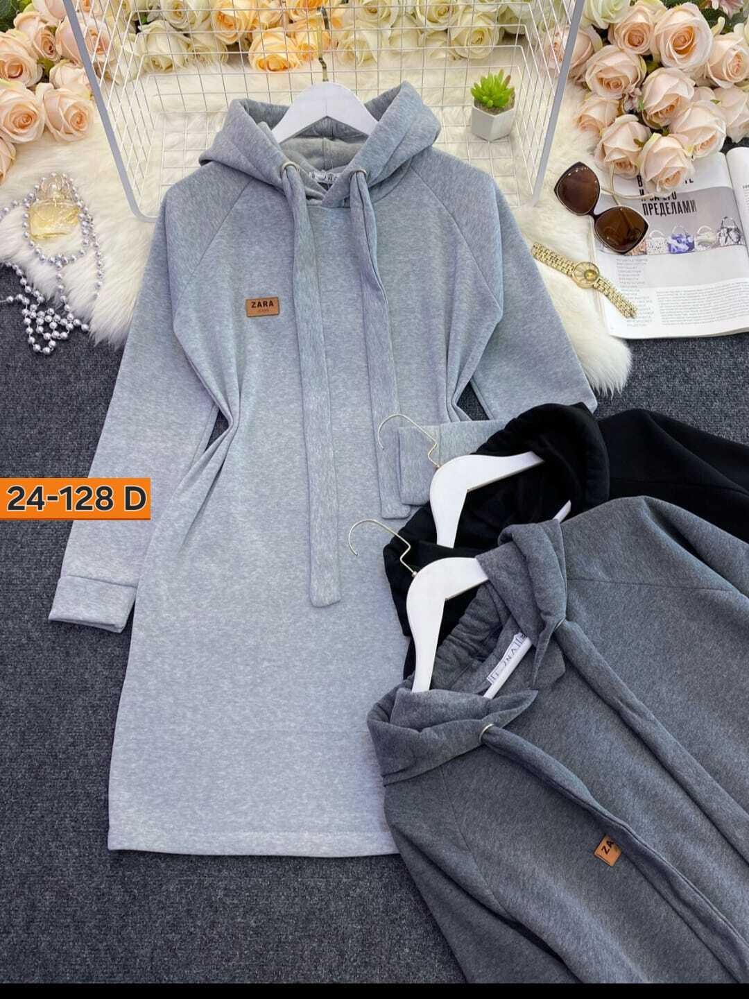 платье с капюшоном ,теплое платье,спортивное платье,спортивное платье большие размеры,женское платье