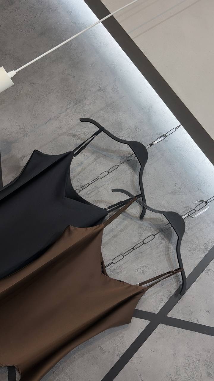 шелковый топ,атласный топ,топ в бельевом стиле,топ женский settes 16195 коричневый xs,атласное платье