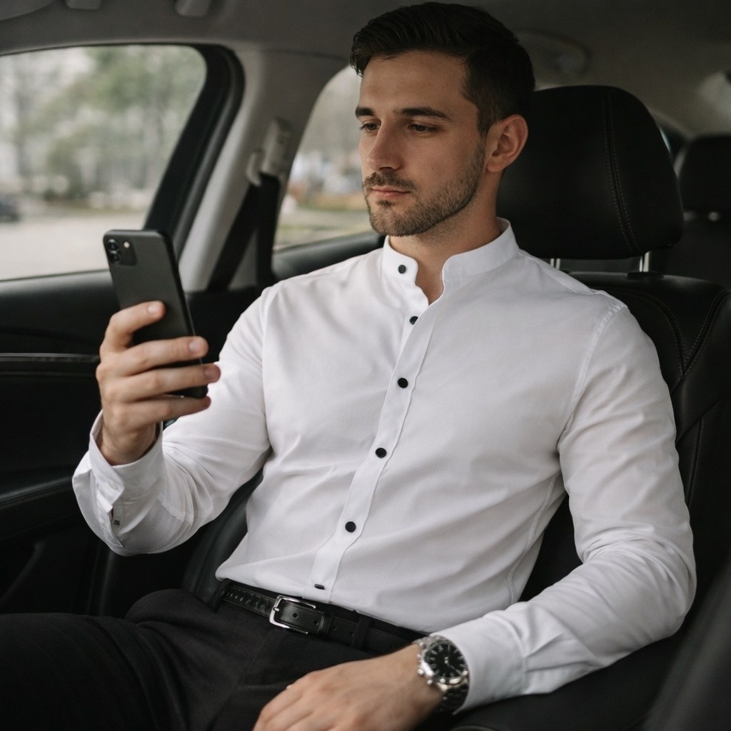 рубашка мужская с длинным рукавом белая,белая рубашка мужская,белая классическая рубашка,рубашка со стойкой,стильная белая рубашка мужская