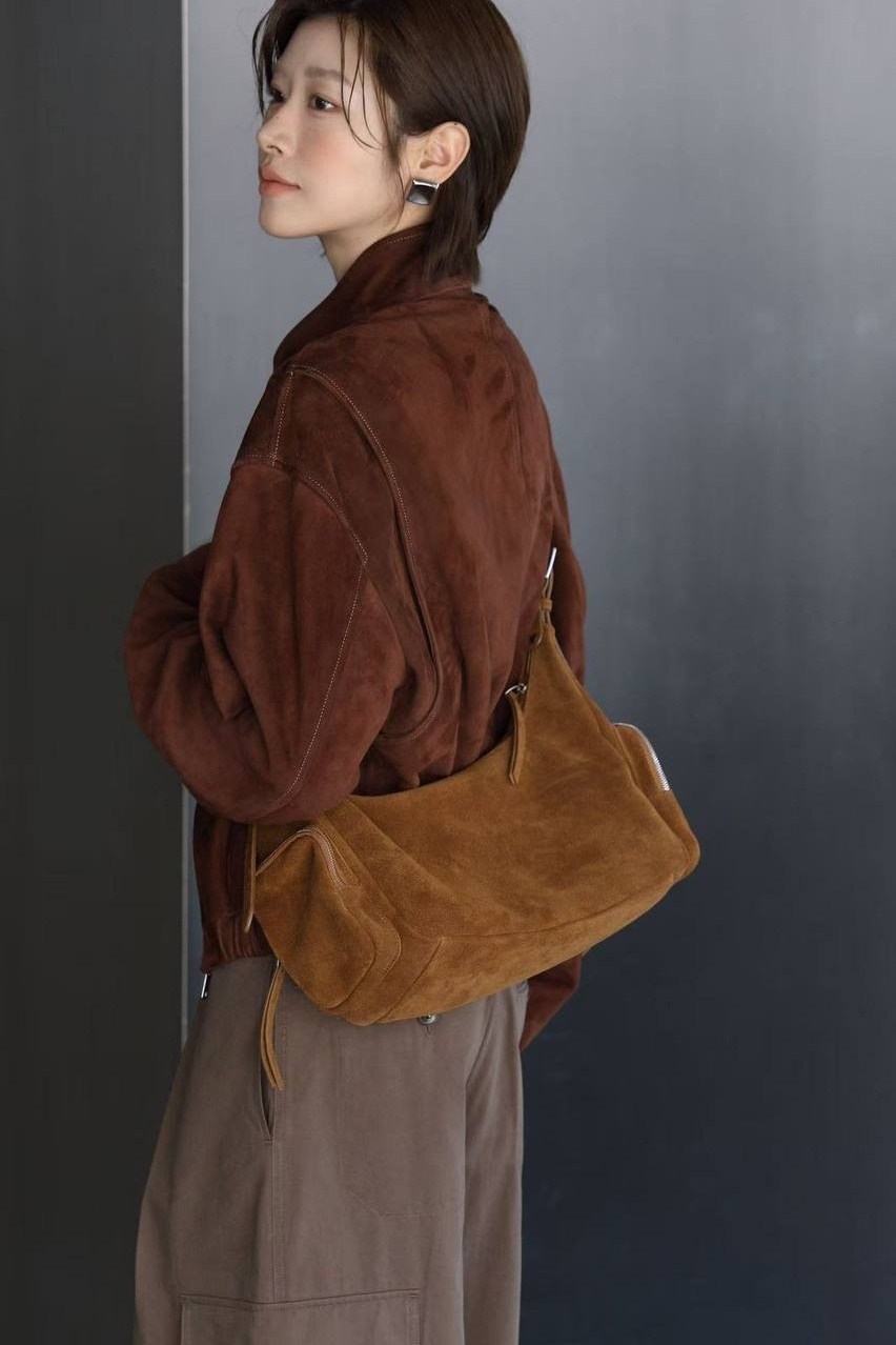 замшевая сумка,замшевая сумка женская,женская сумка,сумка замшевая коричневая,сумка хобо замшевая