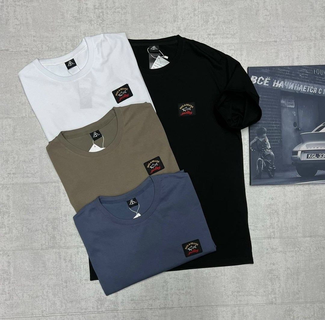 футболка paul shark,футболка мужская,комплект футболки,футболки пауль шарк мужские,футболка