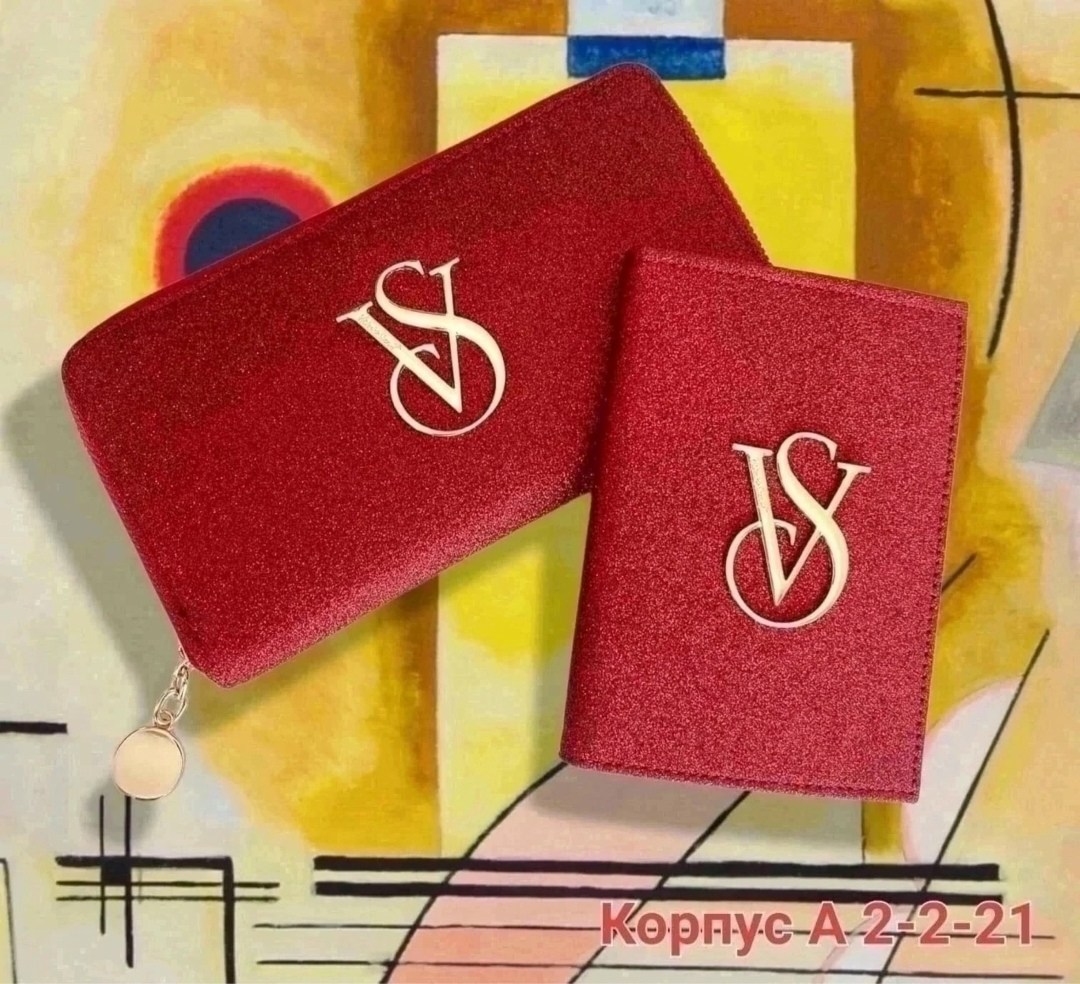 обложка на паспорта,набор кошелек,женские кошельки,обложка на паспорт виктория сикрет,кошелек обложка