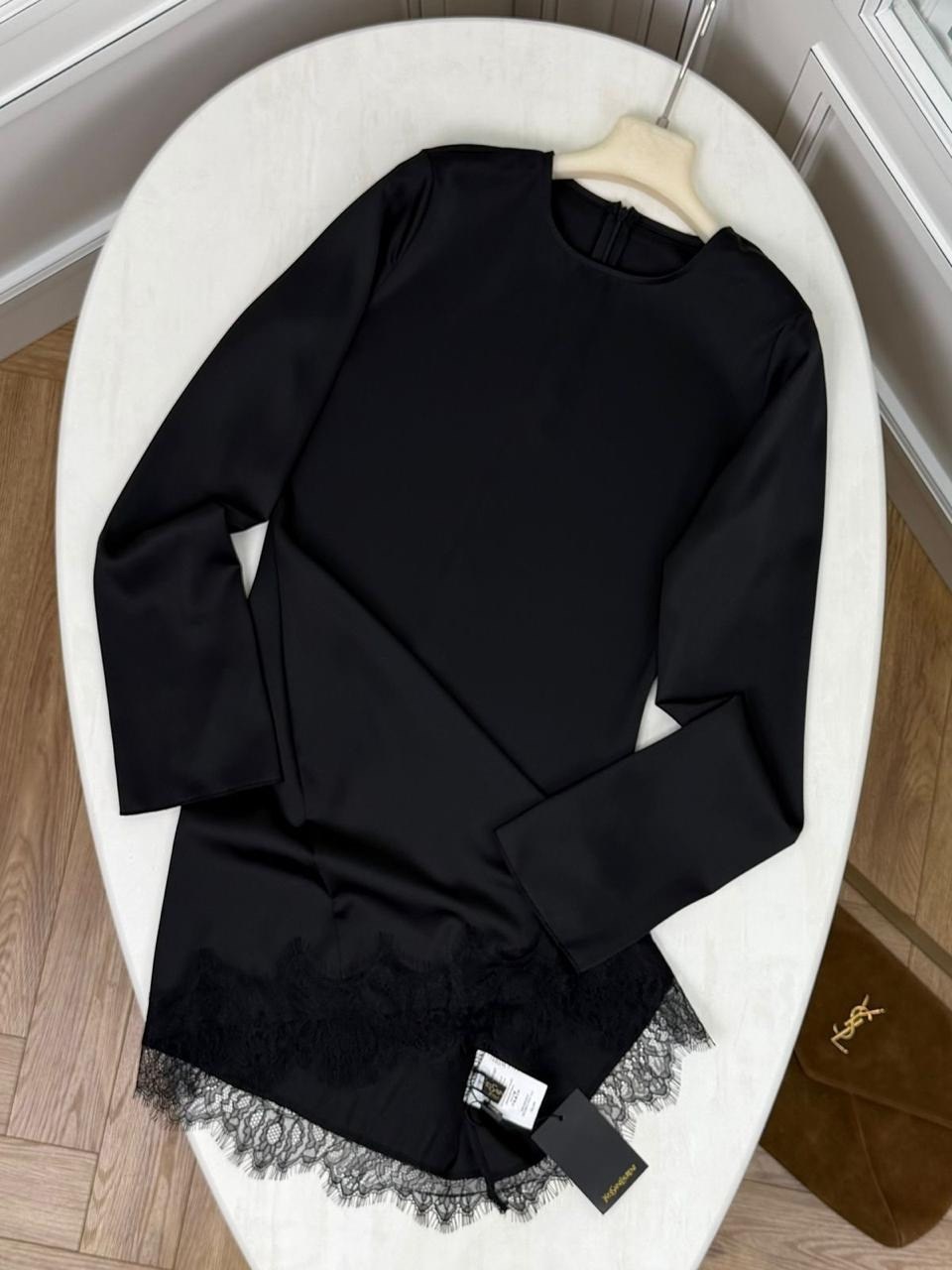 платье,платье мини,женское платье,трикотажное платье с кружевом,черное платье