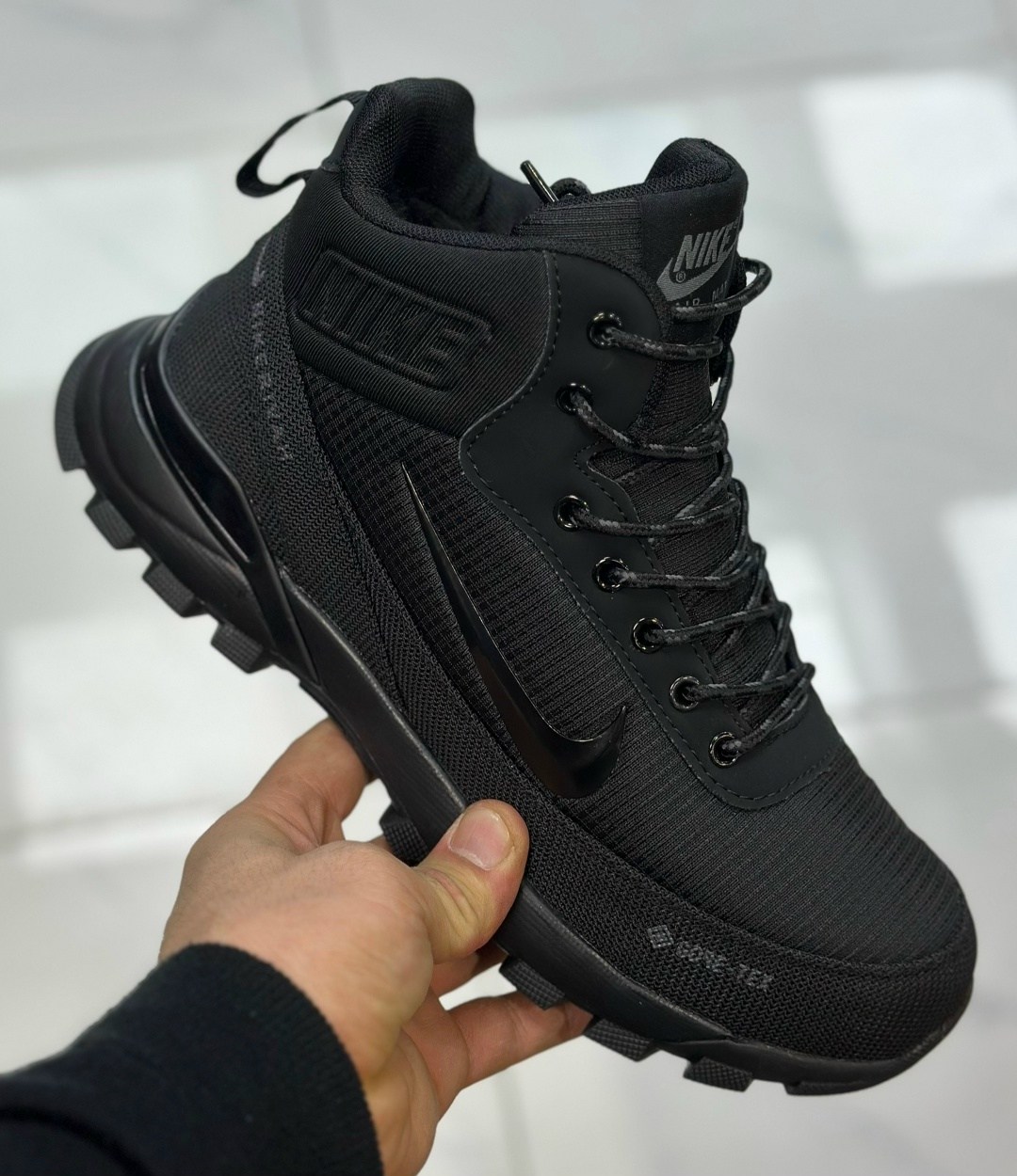 кроссовки зимние мужские nike gore-tex,мужские зимние кроссовки nike,кроссовки зимние высокие мужские с мехом nike air goretex,кроссовки зимние nike,кроссовки мужские зимние с мехом nike