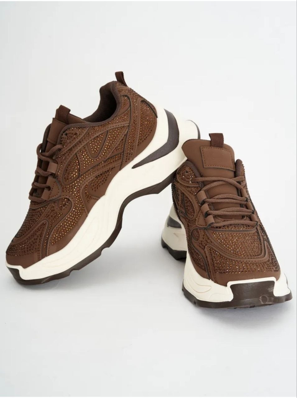 кроссовки женские толстые низкие коричневый hotwind,,кроссовки женские,кроссовки женские коричневые,повседневные кроссовки