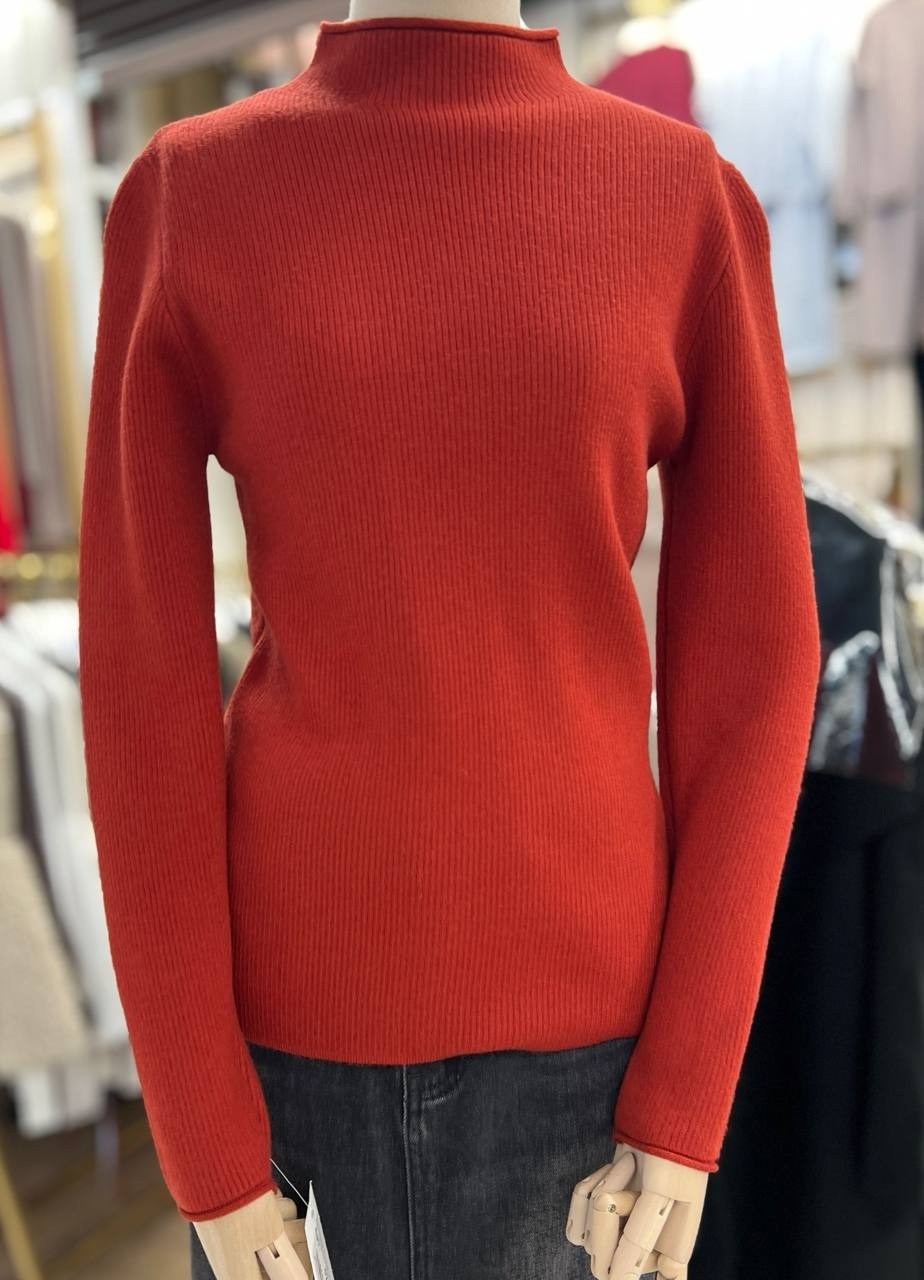 водолазка женская,водолазка,красная водолазка,водолазка теплая,свитер с высоким воротом