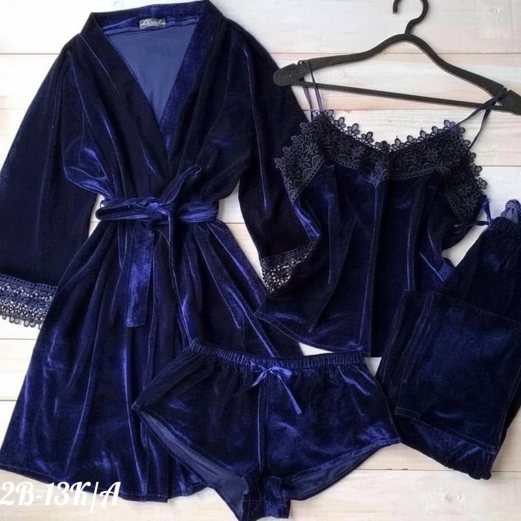 комплект пижама,пижама женская тройка велюровая,пижама тройка,пижама тройка с халатом,комплект женской пижамы