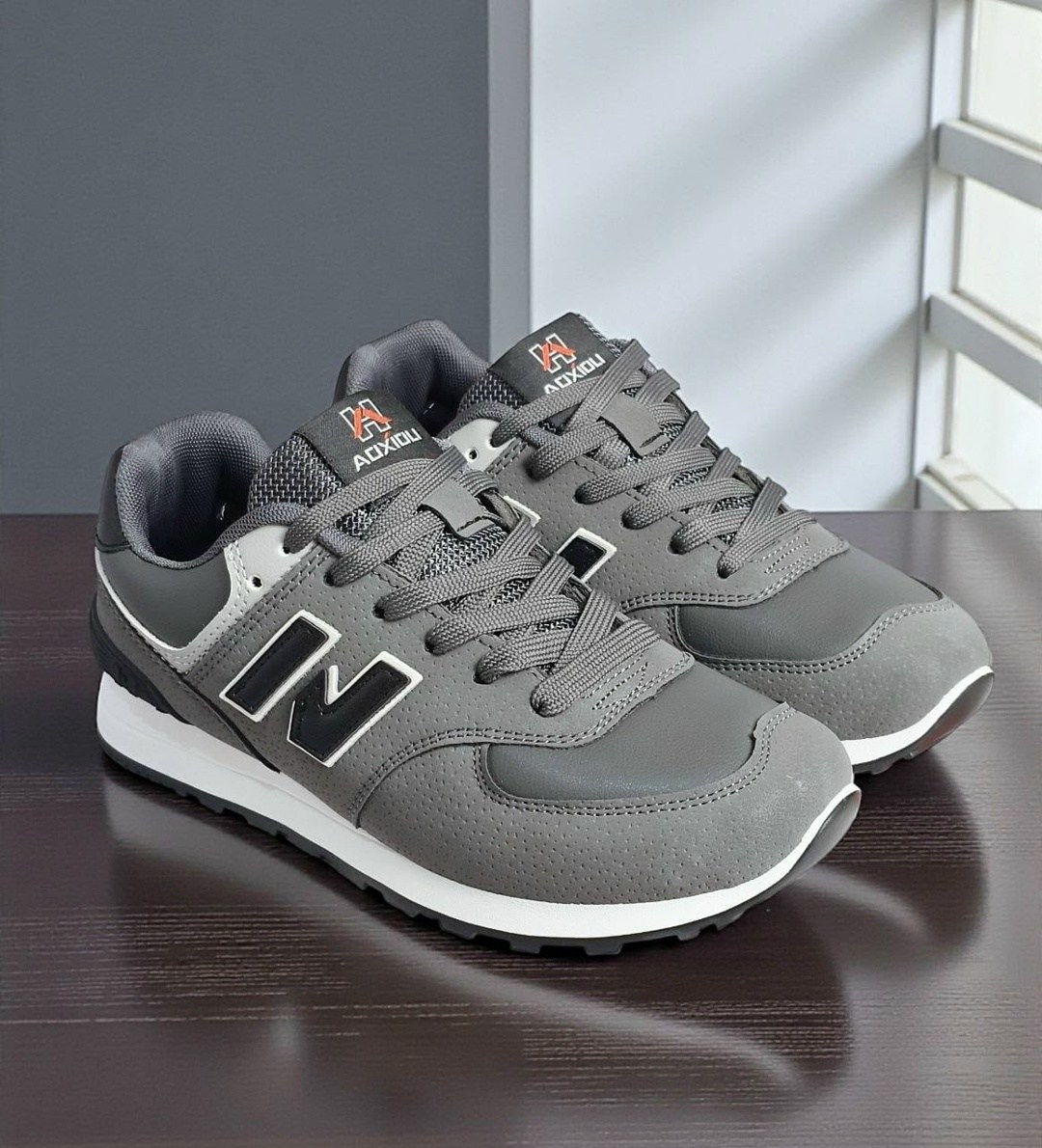 new balance 574 grey,кроссовки new balance 574,кроссовки new balance,нью бэланс 574 кожа серые,кроссовки мужские new balance